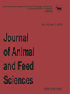 JOURNAL OF ANIMAL AND FEED SCIENCES雜志封面